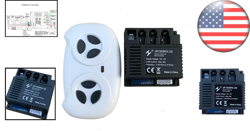 Load image into Gallery viewer, Wireless Control Kit with Slow Start Feature for JR1958RX-2S Receiver - Bluetooth Compatible
