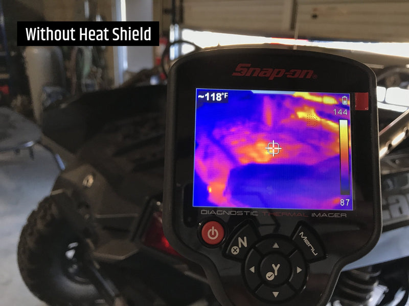 Load image into Gallery viewer, CAN AM X3 BED HEAT SHIELD
