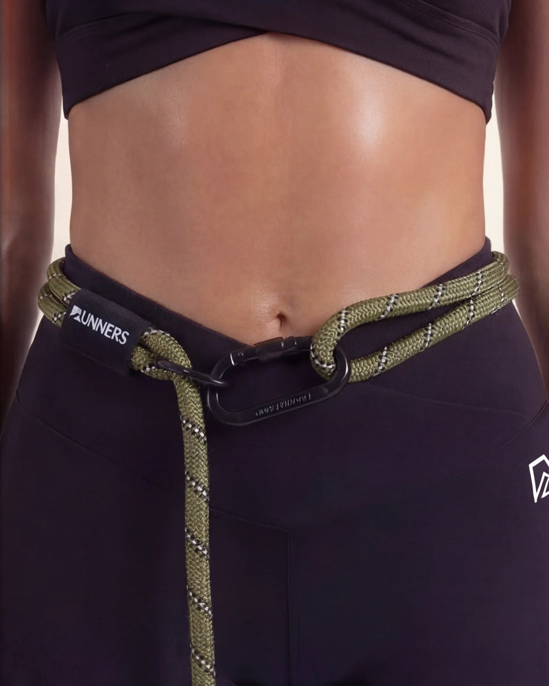 Load image into Gallery viewer, Army Green Running Hands-Free Dog Leash
