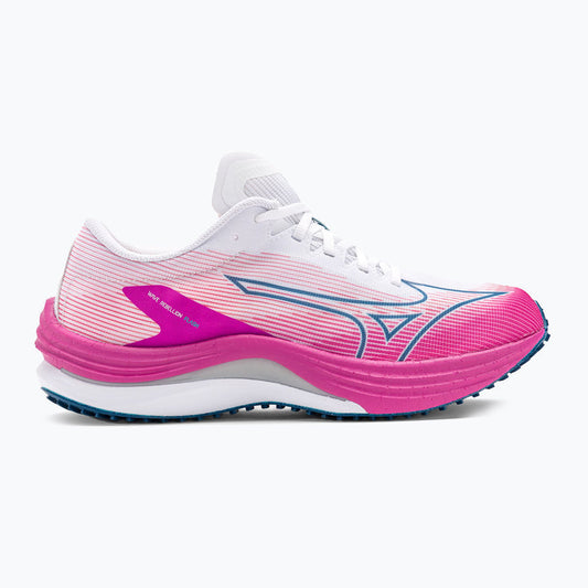 Women's Mizuno Wave Rebellion Flash, White/Silver, 9.5 B Medium - Skoutley Outdoors LLC
