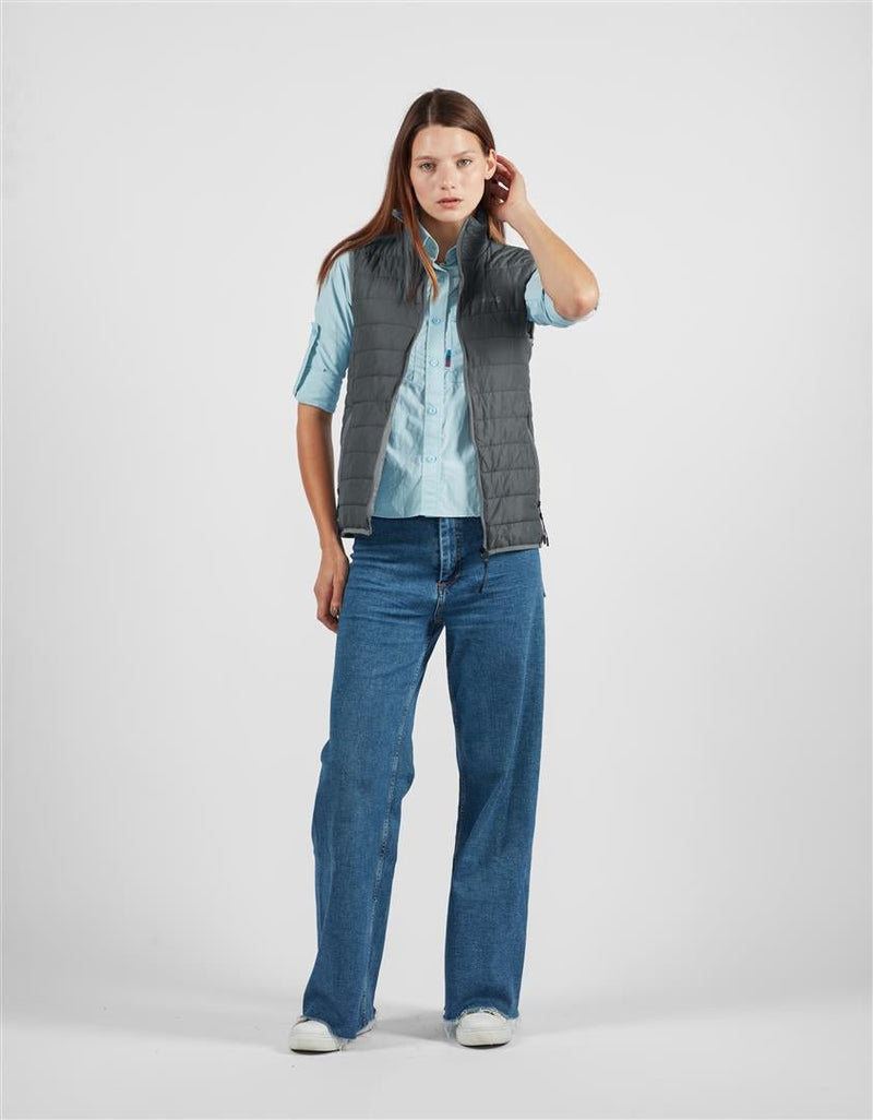 Load image into Gallery viewer, Women's Alpafill Puffer Alpaca Vest
