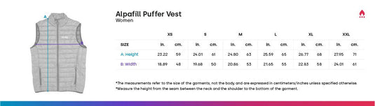 Women's Alpafill Puffer Alpaca Vest