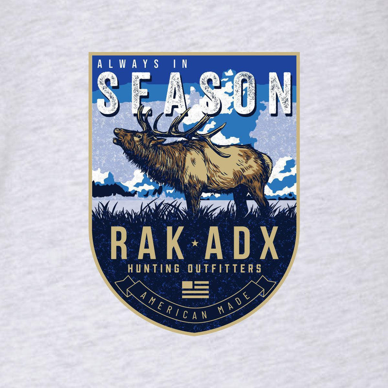 Load image into Gallery viewer, Womens Always In Season Elk Tee
