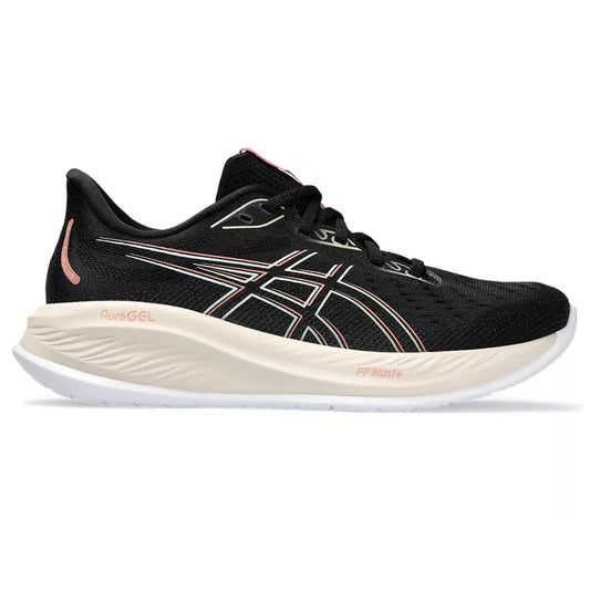 Women's Asics GEL-Cumulus 26, Black/Dark Jade, 7 B Medium - Skoutley Outdoors LLC