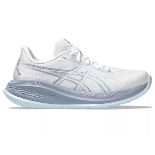 Women's Asics Gel-Cumulus 26, White/Cool Grey, 11 B Medium - Skoutley Outdoors LLC