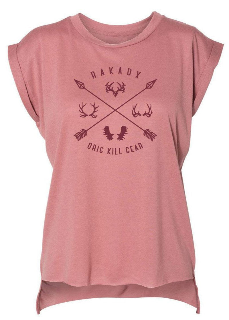 Load image into Gallery viewer, Womens Crisscross Flowy Muscle Tee
