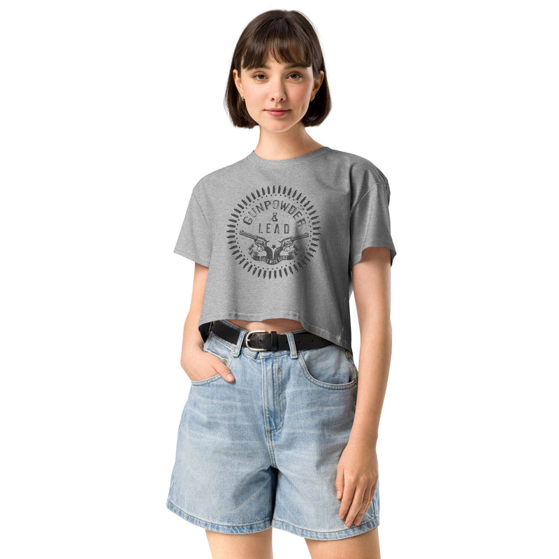Load image into Gallery viewer, Gunpowder and Lead | Women’s Crop Top
