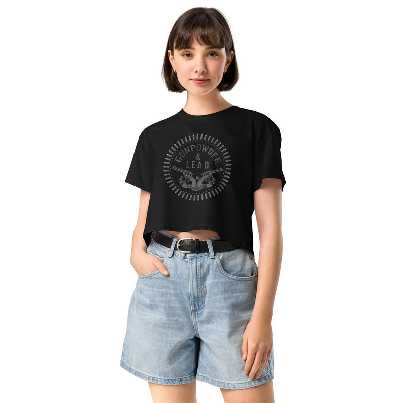 Load image into Gallery viewer, Gunpowder and Lead | Women’s Crop Top
