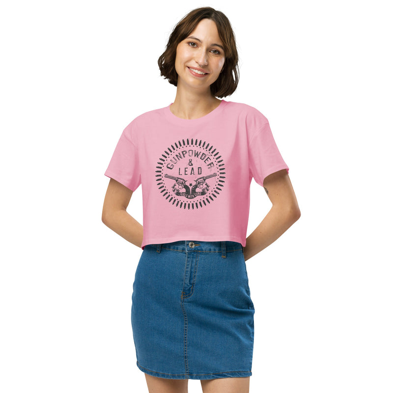 Load image into Gallery viewer, Gunpowder and Lead | Women’s Crop Top
