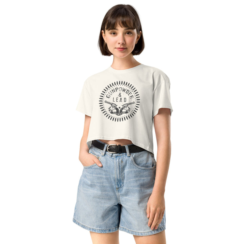 Load image into Gallery viewer, Gunpowder and Lead | Women’s Crop Top
