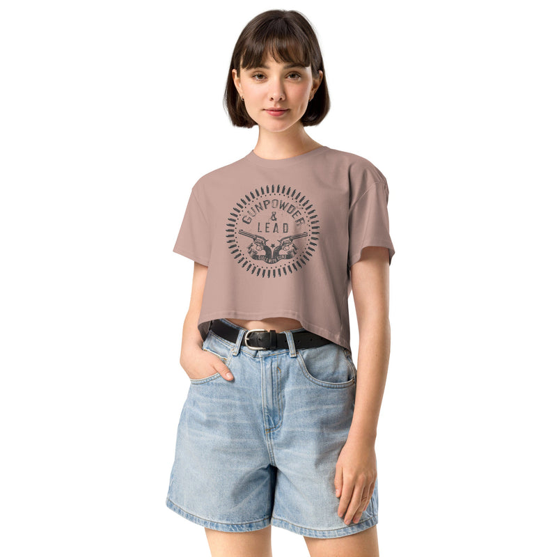 Load image into Gallery viewer, Gunpowder and Lead | Women’s Crop Top
