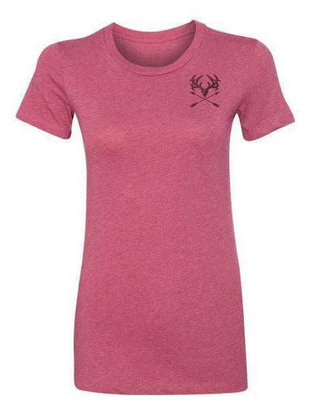 Womens Dedicated Hunter Tee - Skoutley Outdoors LLC