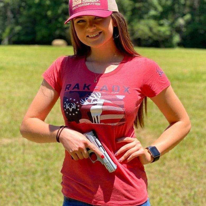 Womens Freedom Muley Tee - Skoutley Outdoors LLC