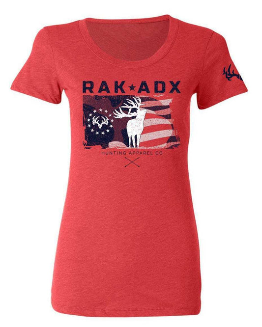 Womens Freedom Muley Tee - Skoutley Outdoors LLC