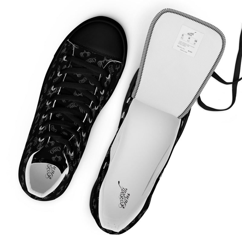 Load image into Gallery viewer, Buck Burnout High Top Canvas Shoes
