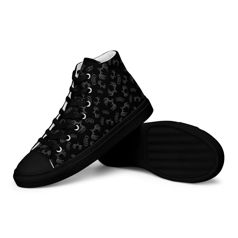 Load image into Gallery viewer, Buck Burnout High Top Canvas Shoes
