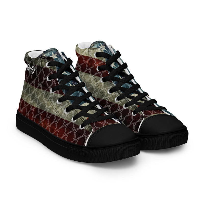 Load image into Gallery viewer, Liberty Women's High Top Canvas Shoes
