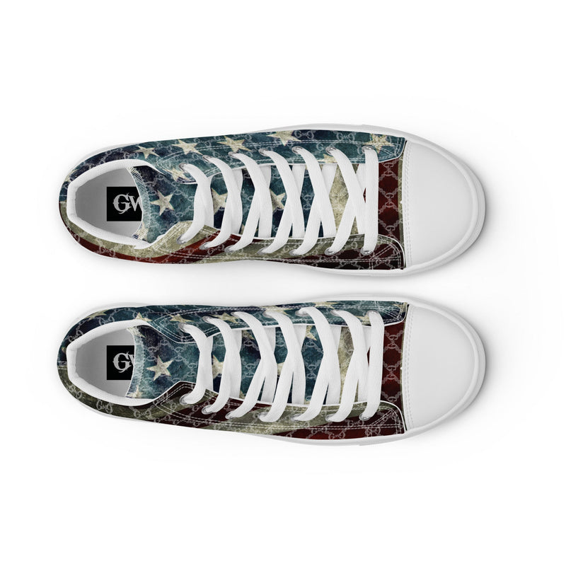 Load image into Gallery viewer, Liberty Women's High Top Canvas Shoes
