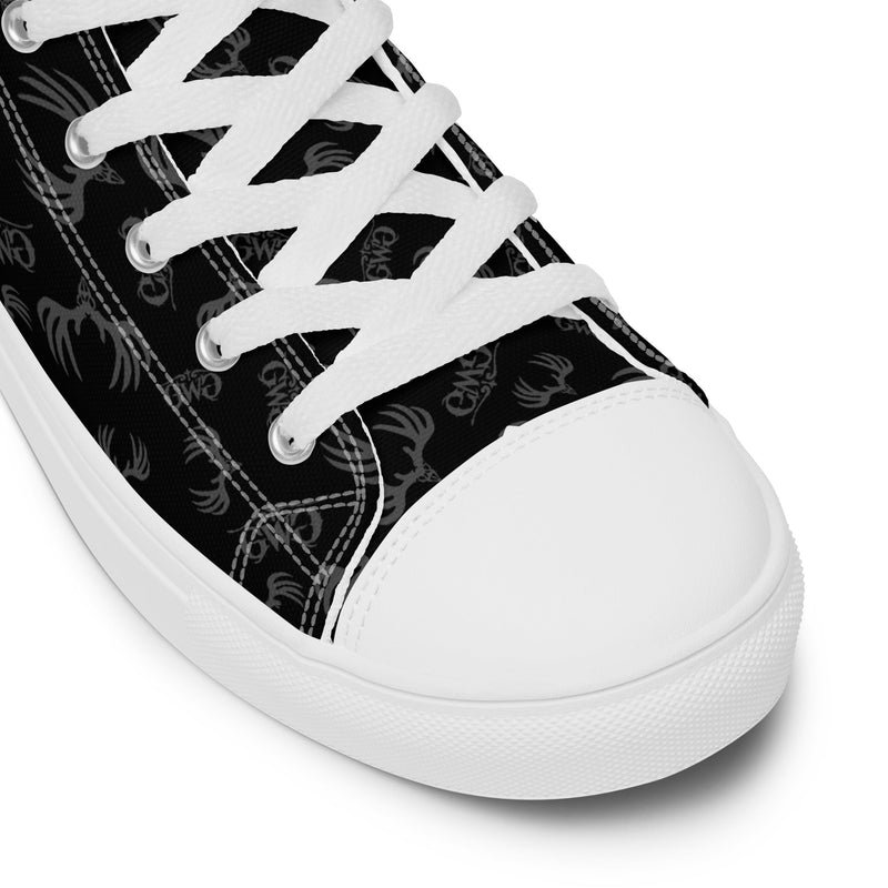 Load image into Gallery viewer, Buck Burnout High Top Canvas Shoes
