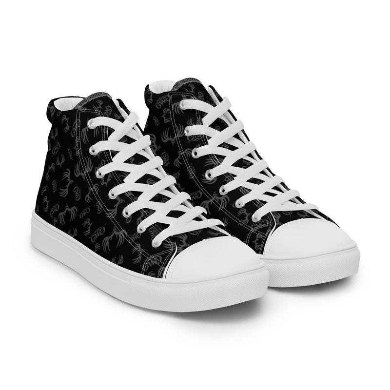 Load image into Gallery viewer, Buck Burnout High Top Canvas Shoes
