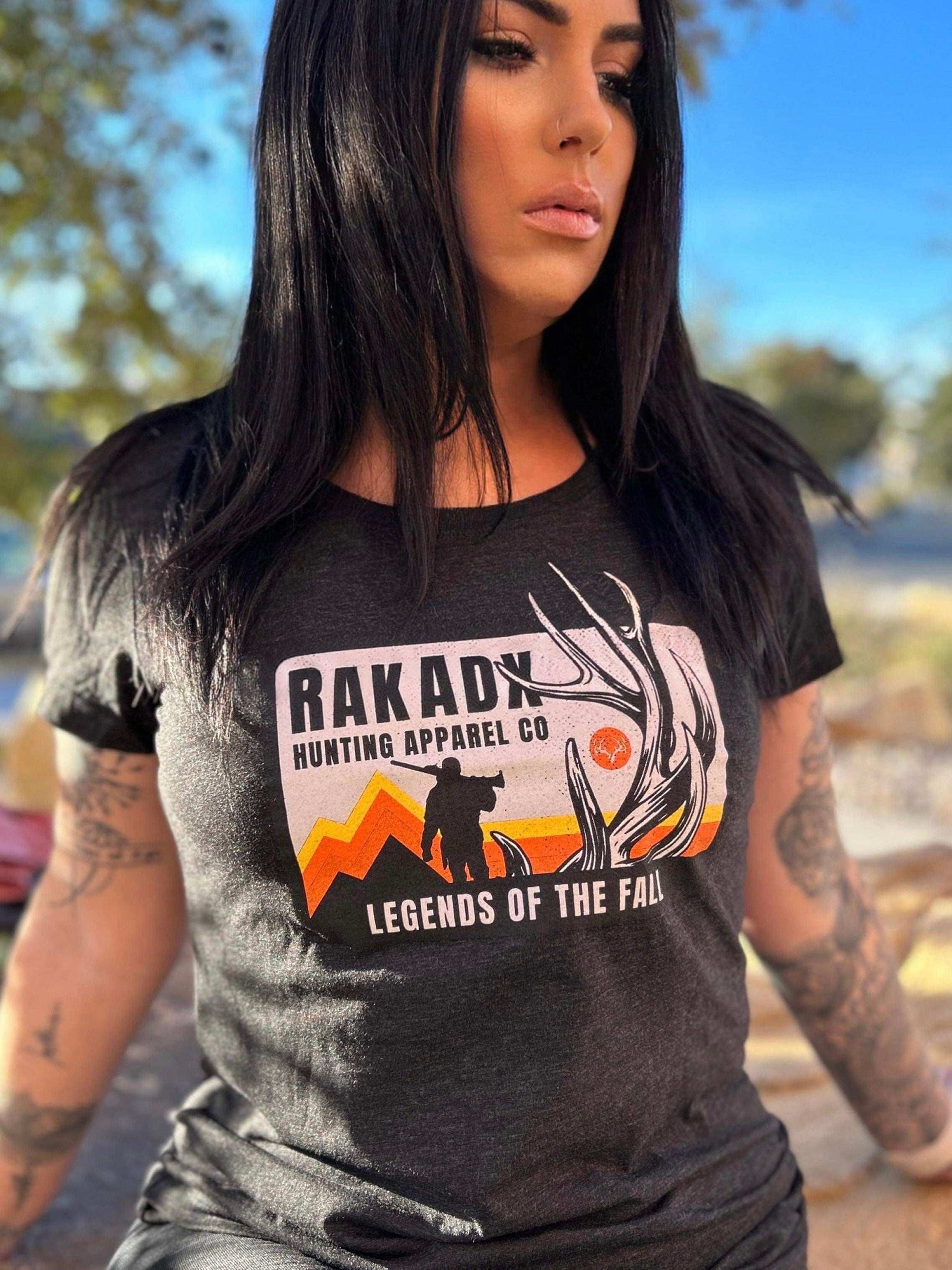 Womens Legends of the Fall Elk Edition Tee - Skoutley Outdoors LLC