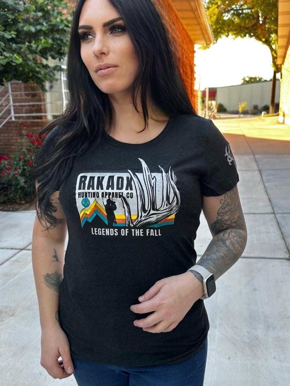 Womens Legends of the Fall Whitetail Edition Tee - Skoutley Outdoors LLC