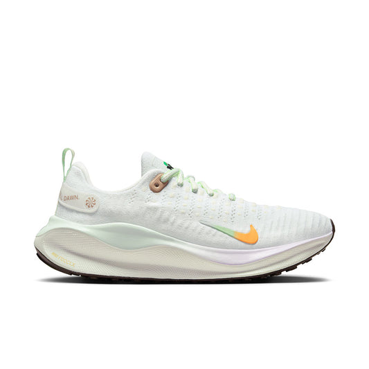 Women's Nike InfinityRN 4, White/Multi/Color/Sail/Vapor Green, 8 B Medium - Skoutley Outdoors LLC