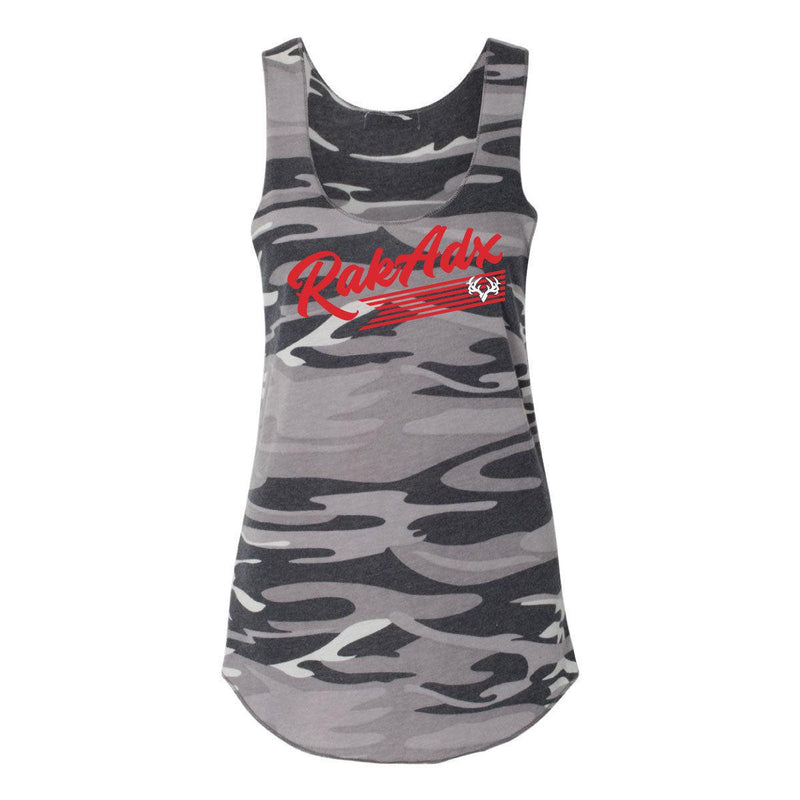 Load image into Gallery viewer, Womens Rebel Camo Racerback Tank Top
