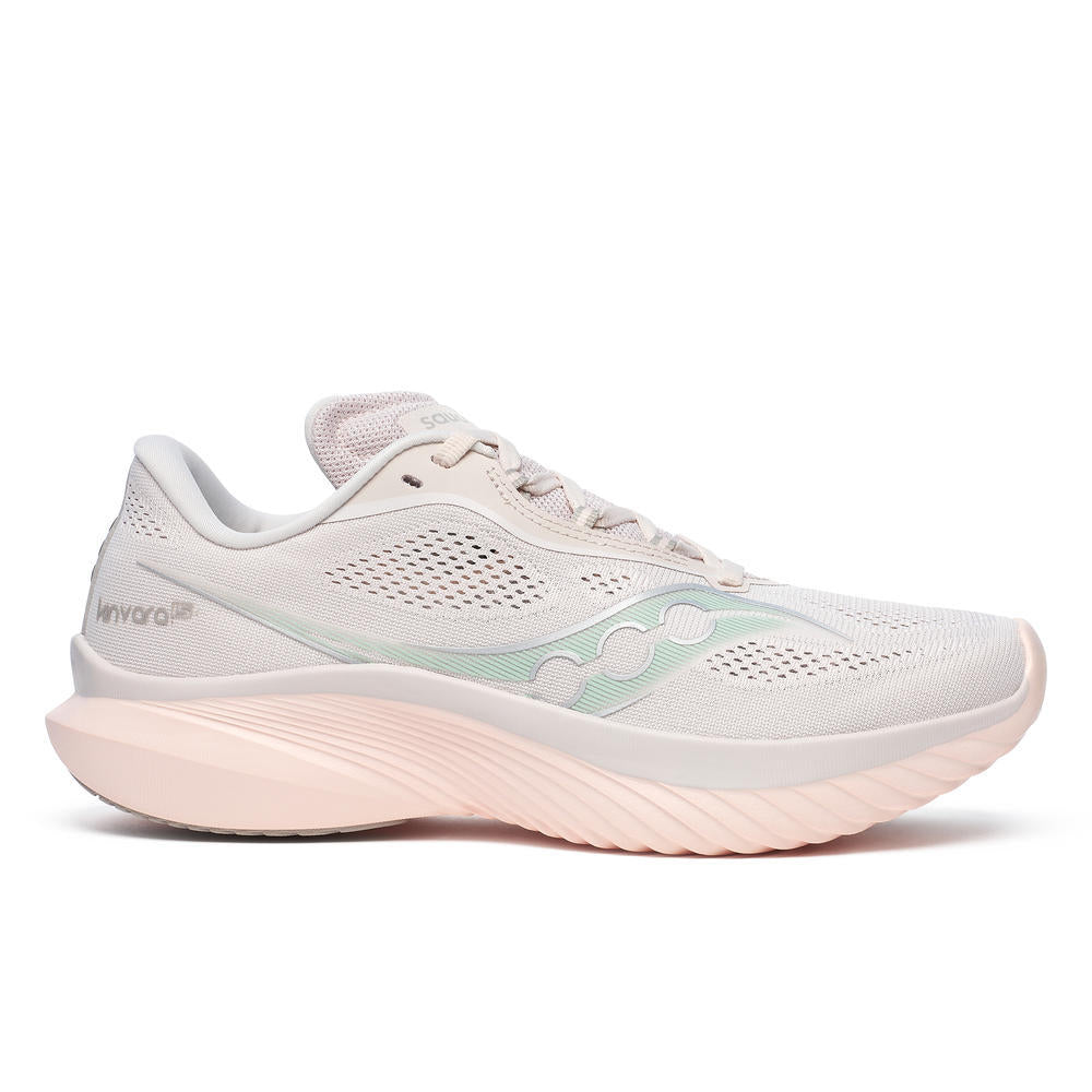 Women's Saucony Kinvara 15, Moon/Jade, 11 B Medium - Skoutley Outdoors LLC
