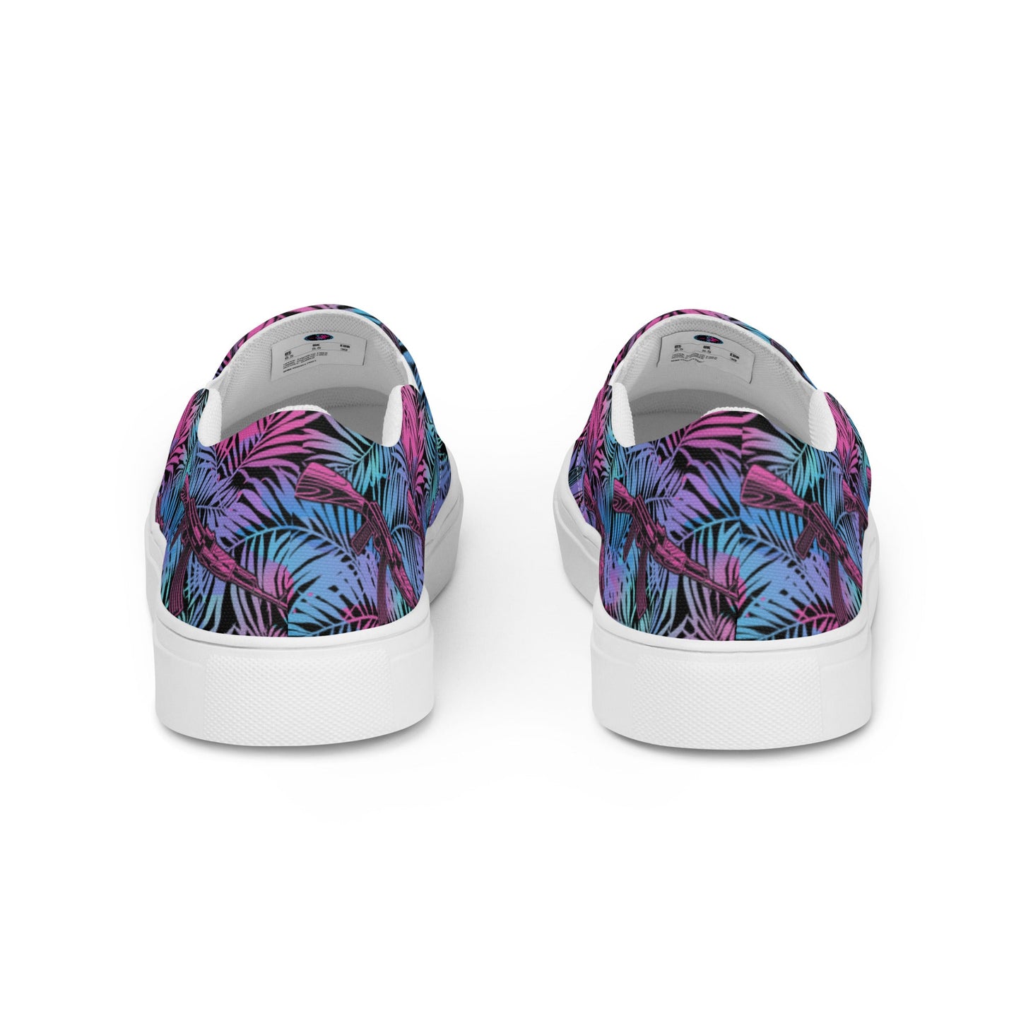 Rad Palm AK Madness Women's Slip On Canvas Shoes