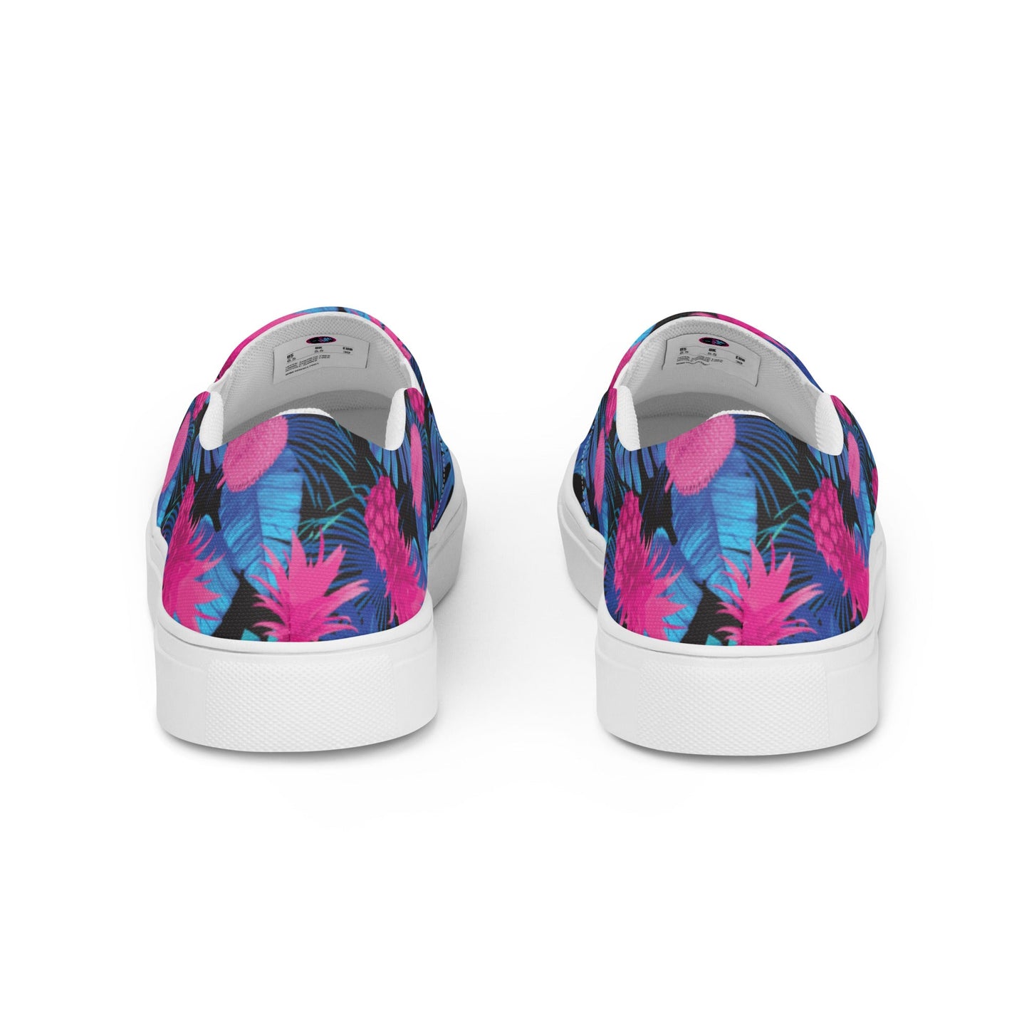 Rad Palm Pineapple Express Women’s Slip On Canvas Shoes