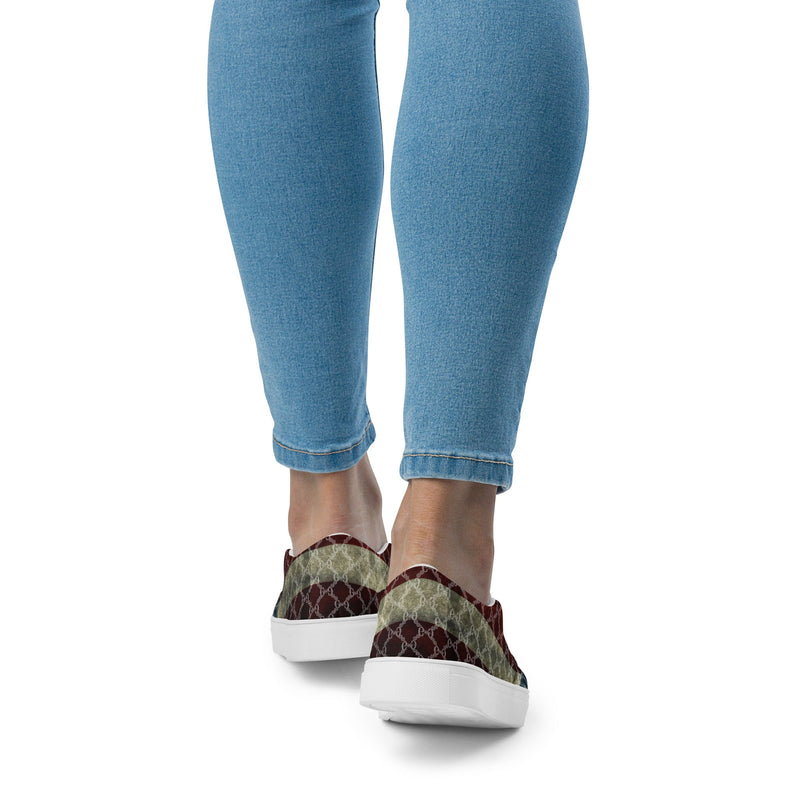 Load image into Gallery viewer, Liberty Women’s Canvas Slip-On Shoes
