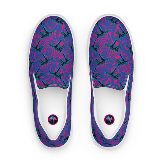 Rad Palm 9 Lives Women’s Slip On Canvas Shoes