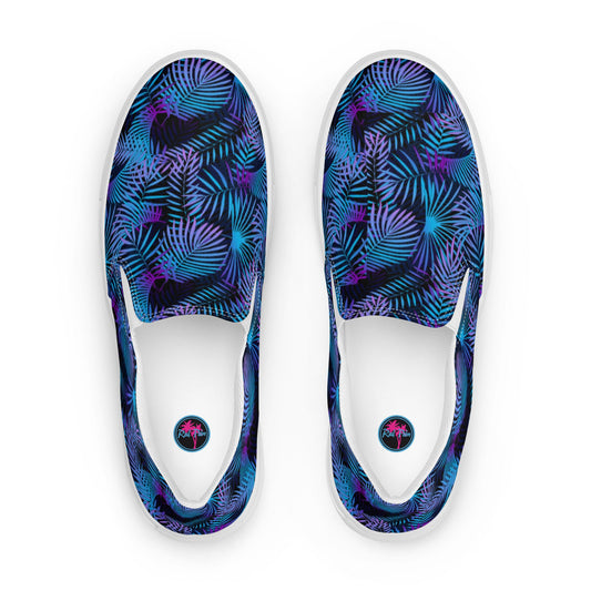 Rad Palm The Night Life Women’s Slip On Canvas Shoes