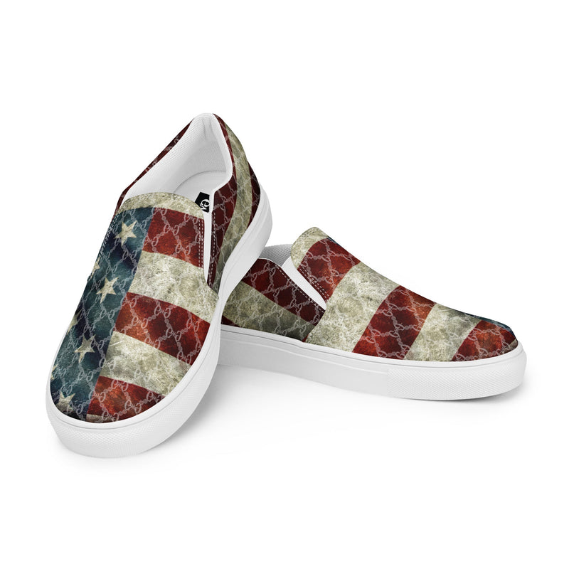 Load image into Gallery viewer, Liberty Women’s Canvas Slip-On Shoes
