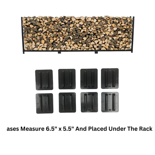12 ft Firewood Rack  Holds 3/4 Cord  Woodhaven