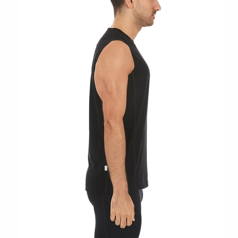 Load image into Gallery viewer, Microweight Men's Wool Sleeveless Tank Top - Woolverino
