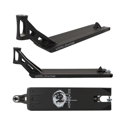 AO Worldwide Scooter Deck 5.8″ x 22″ - Black