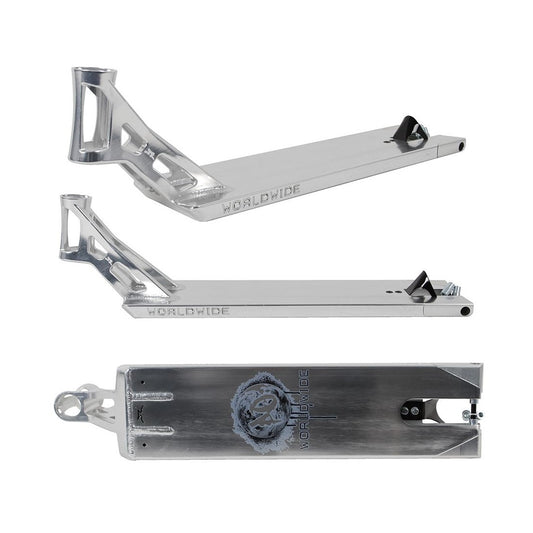 AO Worldwide Scooter Deck 5.8″ x 21.5″ - Chrome