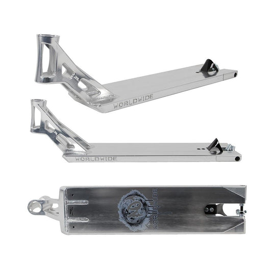 AO Worldwide Scooter Deck 5.8″ x 22″ - Chrome