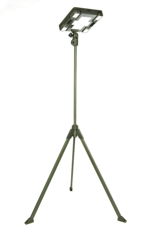 TRU De-LIGHT WHITENIGHT Multipurpose Solar / AC / DC - Garden, Camping Main Light + 3 Independent Detachable Multi Mode Side Lights / Tripod + Carrying Bag