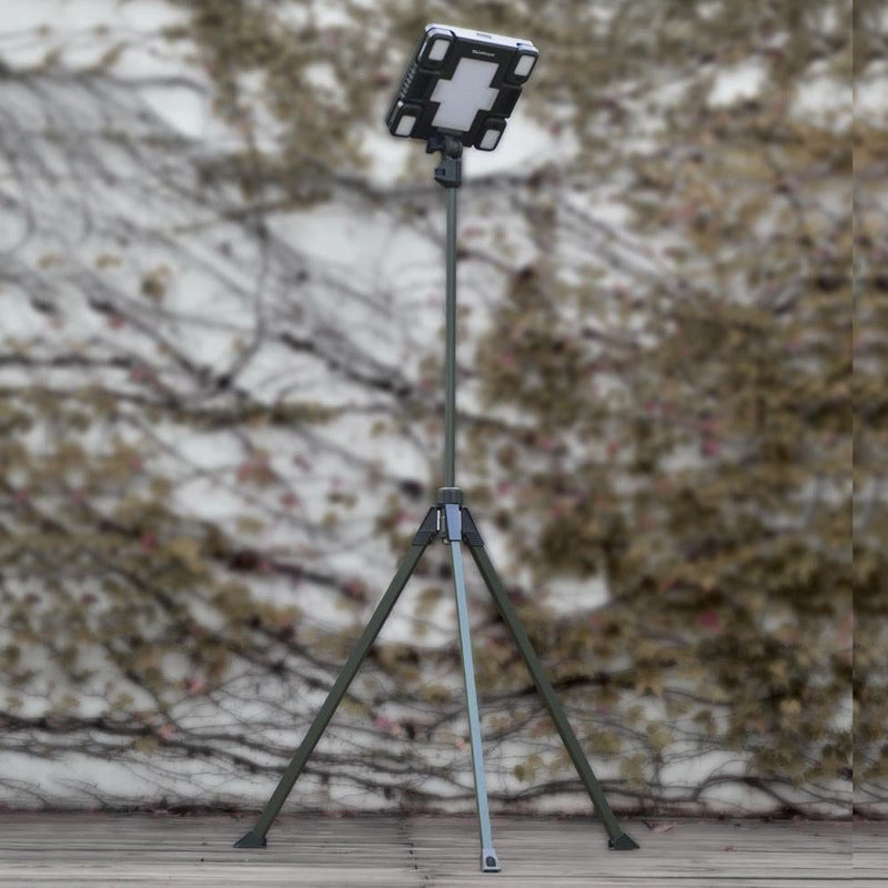 Load image into Gallery viewer, TRU De-LIGHT WHITENIGHT Multipurpose Solar / AC / DC - Garden, Camping Main Light + 3 Independent Detachable Multi Mode Side Lights / Tripod + Carrying Bag
