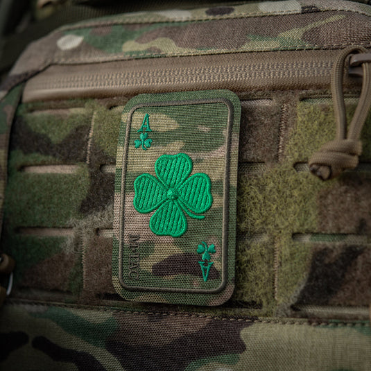 M-Tac Embroidered Patch Lucky Card