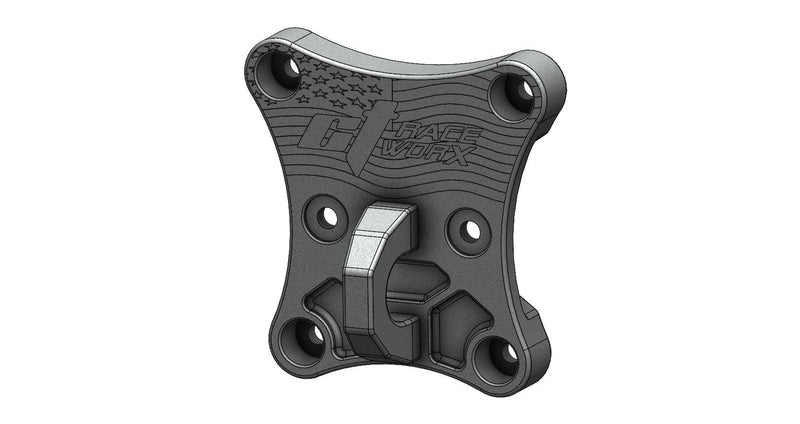 Load image into Gallery viewer, Maverick X3 Billet Proof Radius Rod Plate with Tow Ring
