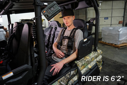 Wolverine RMAX 4 Compact Rear Bench Seat (2025+)