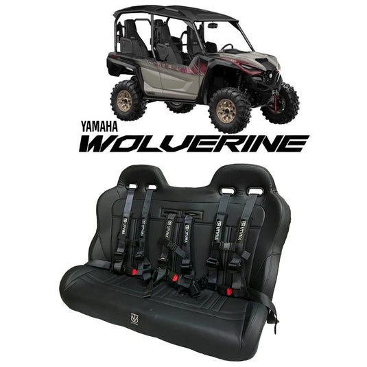 Wolverine RMAX 4 Rear Bench Seat (2021-2024)
