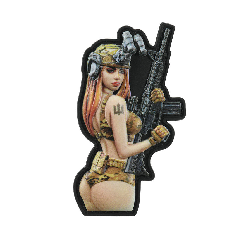 Load image into Gallery viewer, M-Tac Morale Patch Tactical Girl
