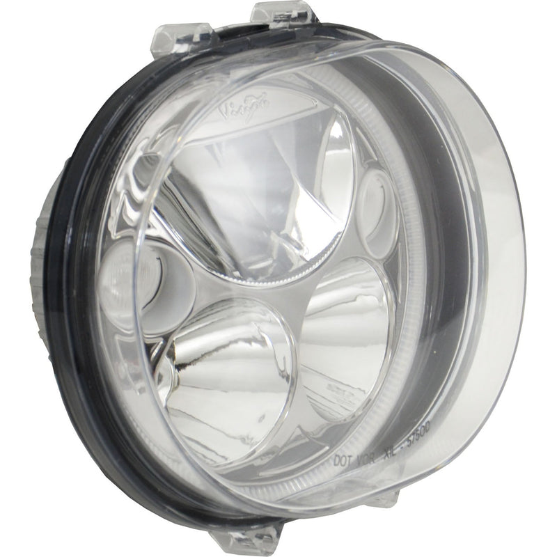 Load image into Gallery viewer, XMC 2004-2013 Road Glide Headlight Replacement Kit Chrome | White Halo
