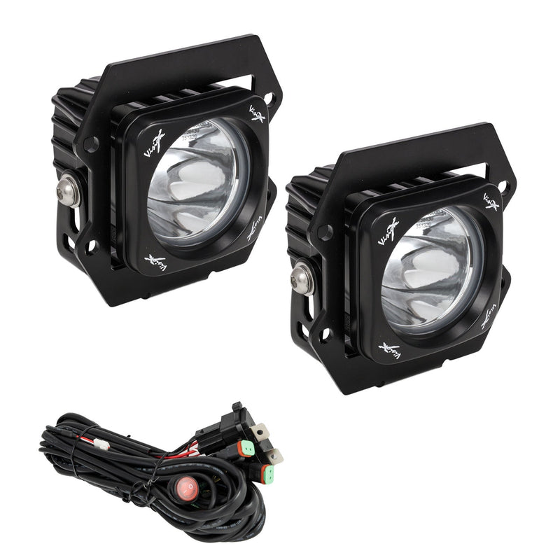 Load image into Gallery viewer, 2019+ Ford Ranger LED Fog light Kit With 3.0" CG2 Single-LED Lights
