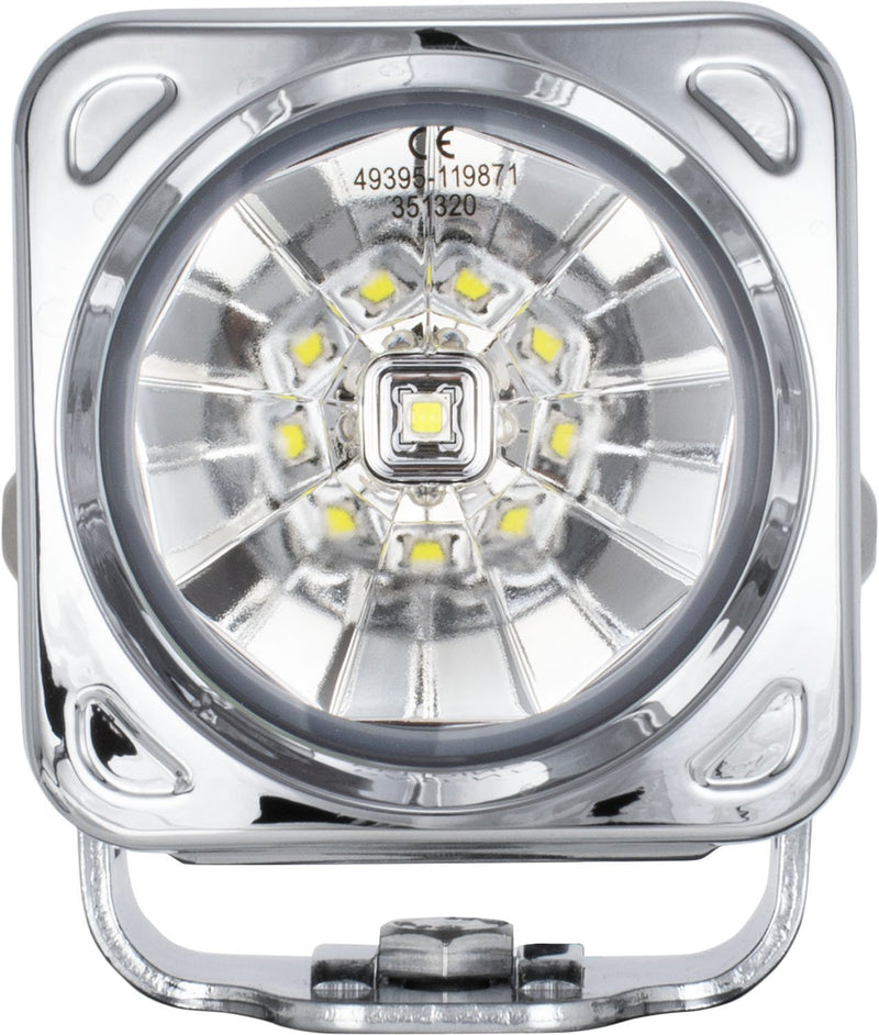 Load image into Gallery viewer, 3" Optimus Chrome Square 60° Beam LED Light
